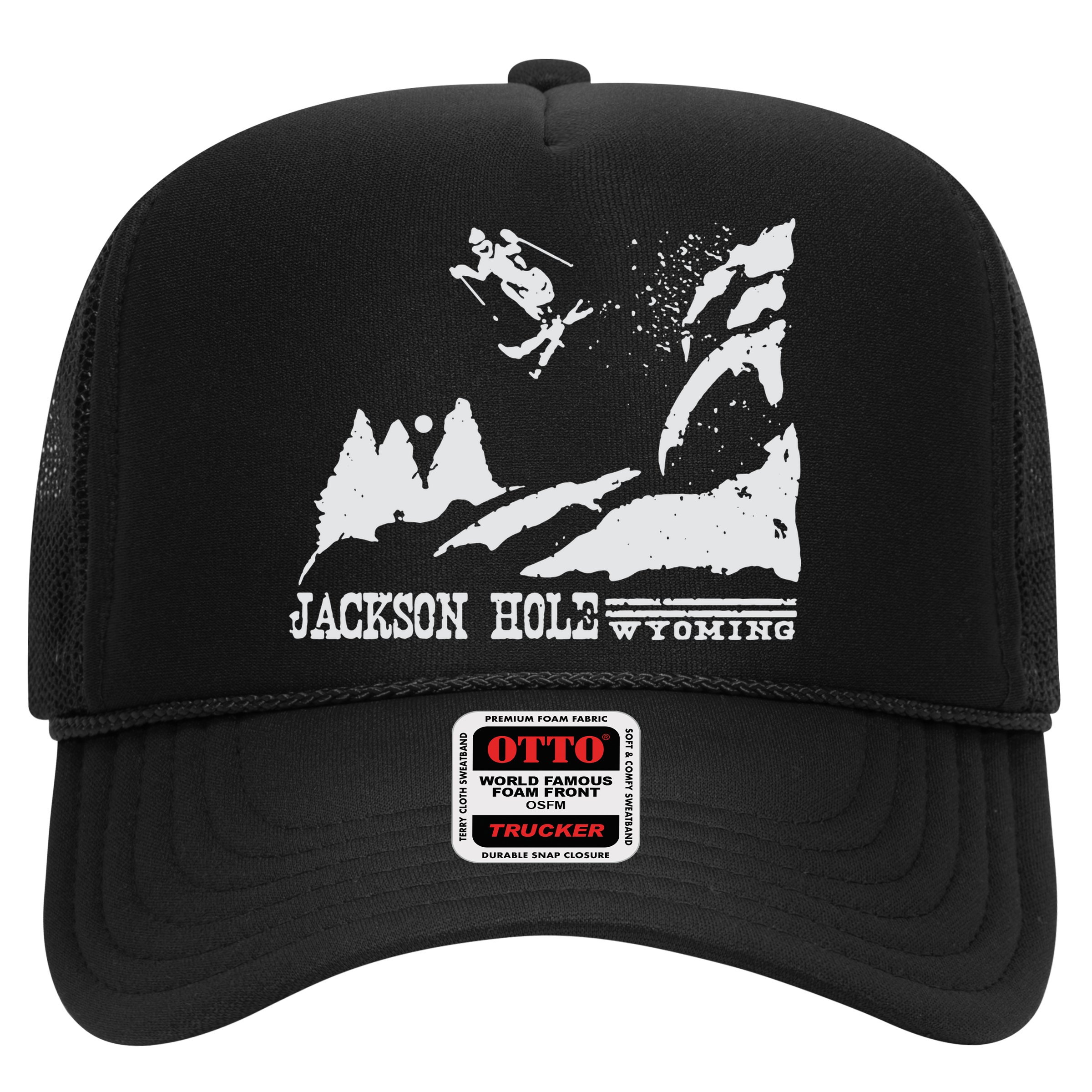 Funny Retro Ski T Jackson Hole Wyoming Skiing T Vintage Ski Resort T Hat