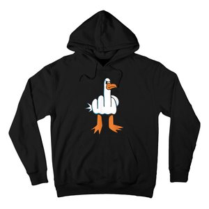 Funny Rude Seagull Hoodie