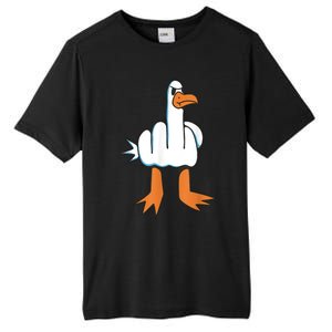 Funny Rude Seagull Tall Fusion ChromaSoft Performance T-Shirt