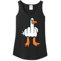 Funny Rude Seagull Ladies Essential Tank