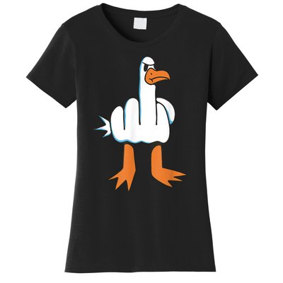 Funny Rude Seagull Women's T-Shirt