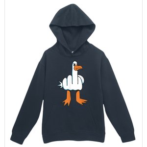 Funny Rude Seagull Urban Pullover Hoodie