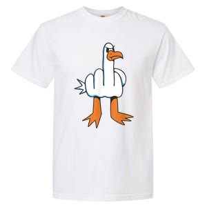 Funny Rude Seagull Garment-Dyed Heavyweight T-Shirt