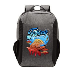 Fishing Red Snapper Vector Backpack