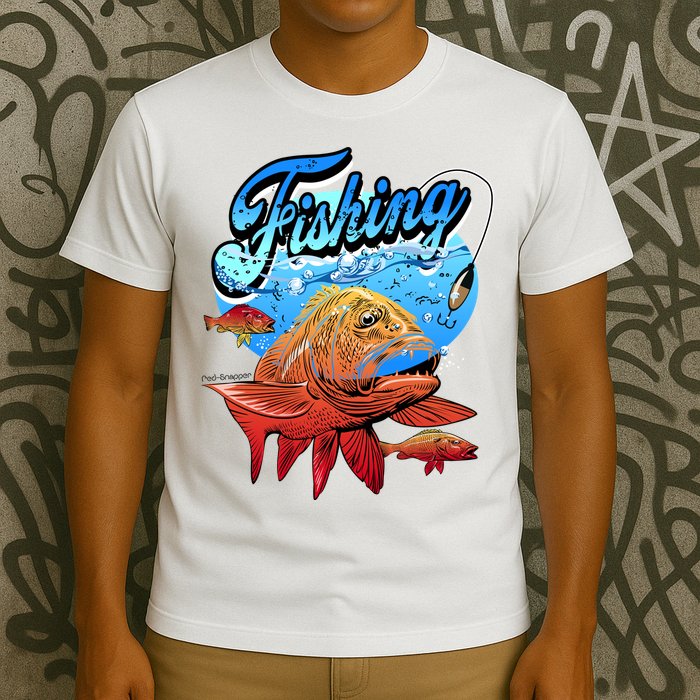 Fishing Red Snapper T-Shirt