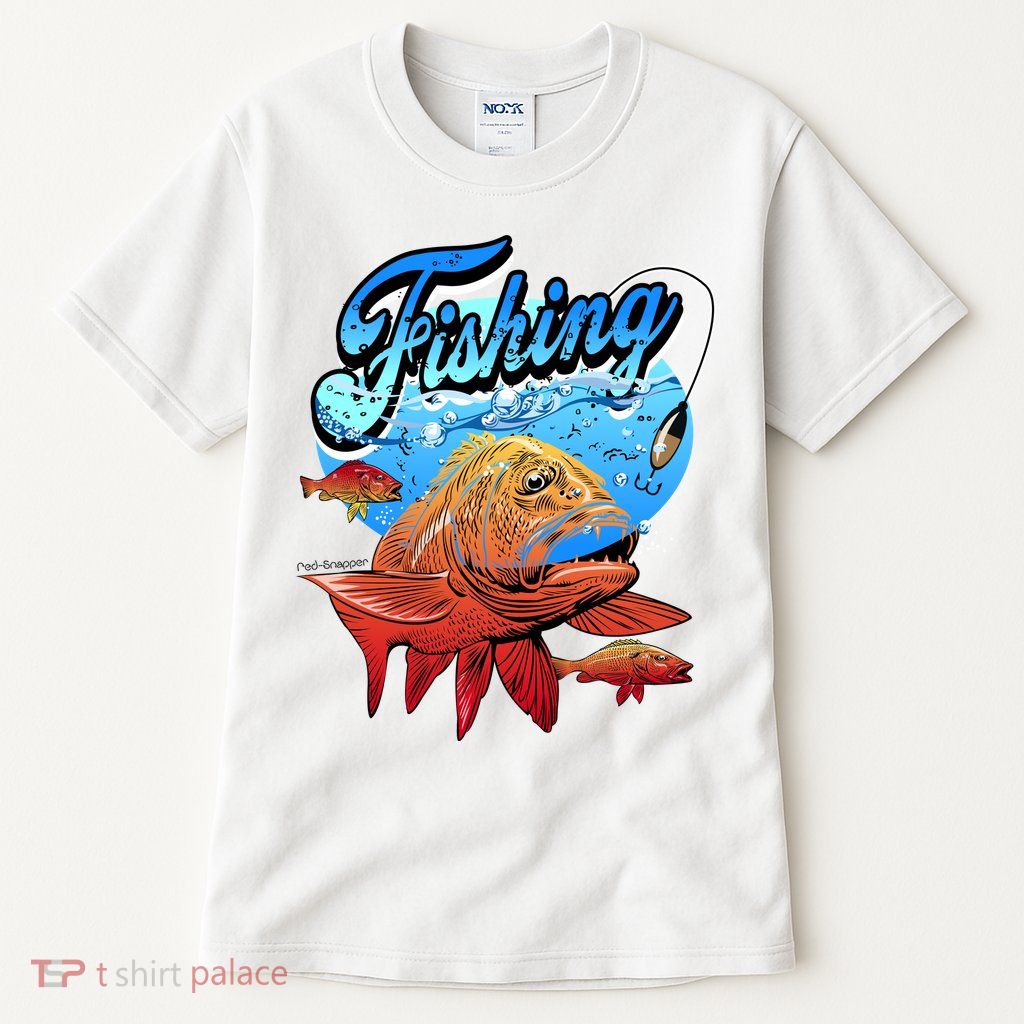 Fishing Red Snapper Tall T-Shirt
