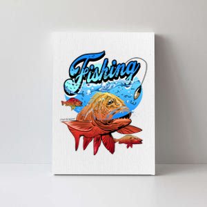 Fishing Red Snapper Canvas