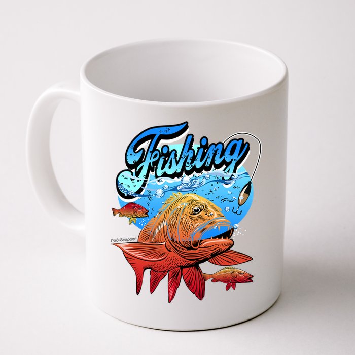 Fishing Red Snapper Coffee Mug