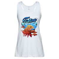 Fishing Red Snapper Ladies Essential Flowy Tank