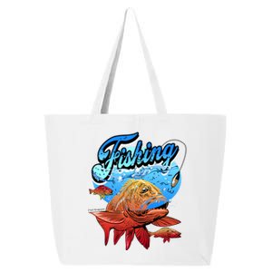 Fishing Red Snapper 25L Jumbo Tote