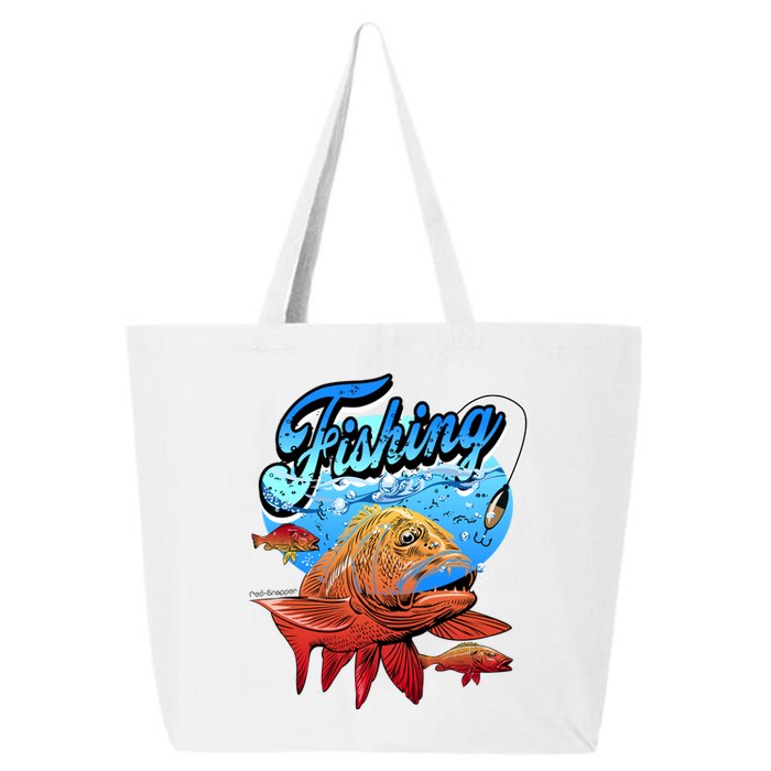 Fishing Red Snapper 25L Jumbo Tote