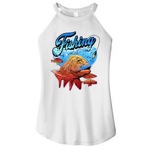 Fishing Red Snapper Women's Perfect Tri Rocker Tank