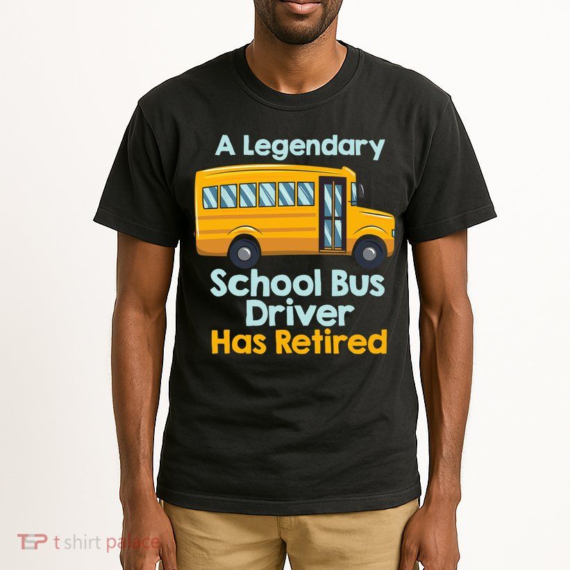 Funny Retired School Bus Driver - School Bus Retirement Tall T-Shirt