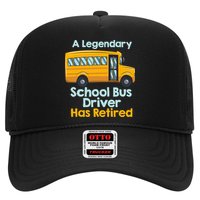 Funny Retired School Bus Driver - School Bus Retirement Hat