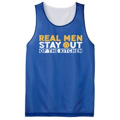 Funny Real Stay Out Of Kitchen Traditional Quote Gift Mesh Reversible Basketball Jersey Tank