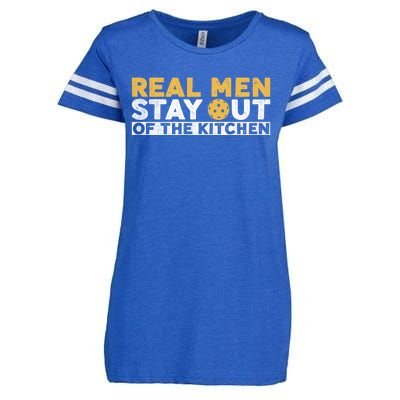 Funny Real Stay Out Of Kitchen Traditional Quote Gift Enza Ladies Jersey Football T-Shirt