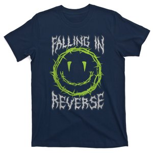 Fallingin Reverse – Smiley Thorns Green Face T-Shirt