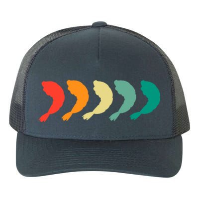 Funny Retro Shrimps Seafood Lover Shrimp Gift Yupoong Adult 5-Panel Trucker Hat