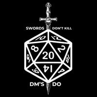 Fantasy RPG Swords Don't Kill People Dungeon Game Masters Do Mousepad