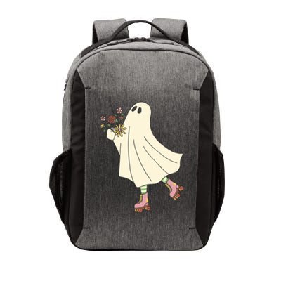 Floral Roller Skating Ghost Vector Backpack