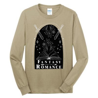 Fantasy Romance Smut Book Lover Bookworm Tall Long Sleeve T-Shirt