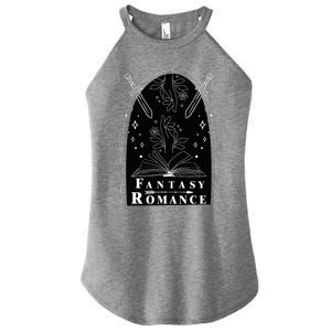 Fantasy Romance Smut Book Lover Bookworm Women's Perfect Tri Rocker Tank