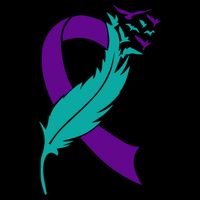 Feather Ribbon Suicide Prevention Awareness Toddler T-Shirt