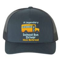 Funny Retired School Bus Driver - School Bus Retirement Yupoong Adult 5-Panel Trucker Hat