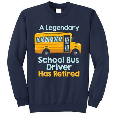 Funny Retired School Bus Driver - School Bus Retirement Sweatshirt