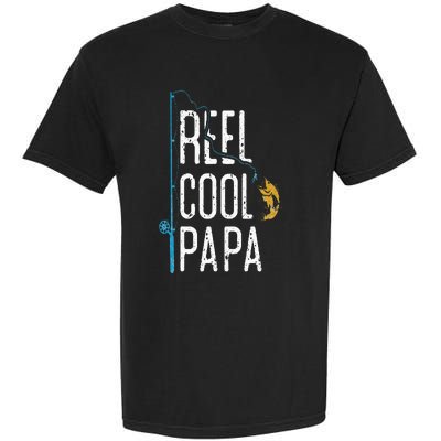 Fishing Retro Style Papa Father’s Day Gift Fisherman Papa Garment-Dyed Heavyweight T-Shirt