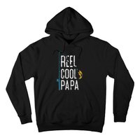 Fishing Retro Style Papa Father’s Day Gift Fisherman Papa Hoodie