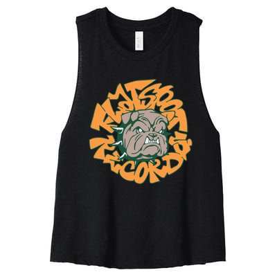 Flatspot Records Sweetman Women's Racerback Cropped Tank