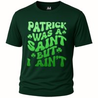 Funny Retro St Patricks Day Patrick Was A Saint But I Aint Performance Shirt