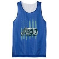 Farmer Rancher Truck Drive Driver Us Flag American Tractor Gift Mesh Reversible Basketball Jersey Tank