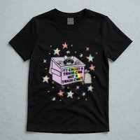 Funny Raccoon Trash Can Not Trash CanT Racoon Lover Gifts T-Shirt