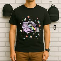 Funny Raccoon Trash Can Not Trash CanT Racoon Lover Gifts T-Shirt