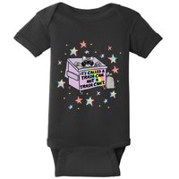 Funny Raccoon Trash Can Not Trash CanT Racoon Lover Gifts Baby Bodysuit