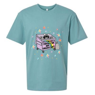 Funny Raccoon Trash Can Not Trash CanT Racoon Lover Gifts Sueded Cloud Jersey T-Shirt