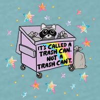 Funny Raccoon Trash Can Not Trash CanT Racoon Lover Gifts Sueded Cloud Jersey T-Shirt