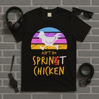 Funny Running Top AinT No Sprint Chicken T-Shirt