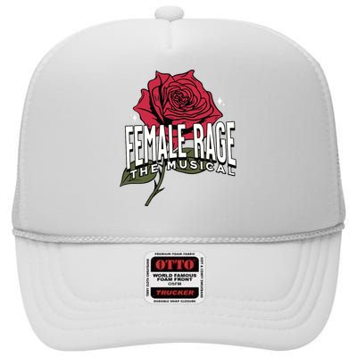 Female Rage The Musical High Crown Mesh Back Trucker Hat