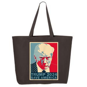 Funny Retro Trump MugShot 2024 Save America Trump Gift 25L Jumbo Tote