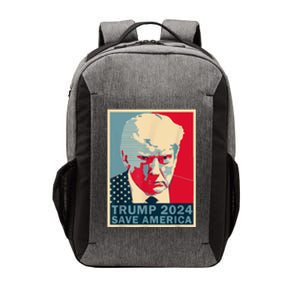 Funny Retro Trump MugShot 2024 Save America Trump Gift Vector Backpack