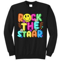 Funny Rock The Test Testing Day Teacher Student Motivational Sweatshirt