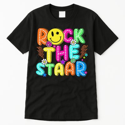 Funny Rock The Test Testing Day Teacher Student Motivational Tall T-Shirt