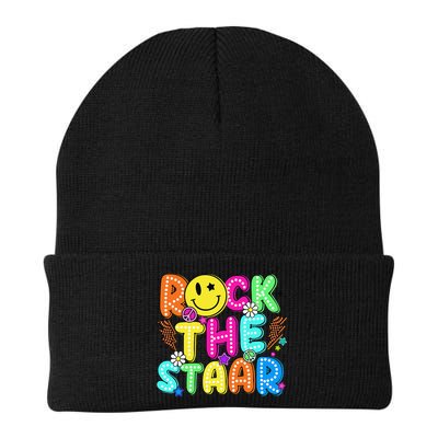 Funny Rock The Test Testing Day Teacher Student Motivational Beanie