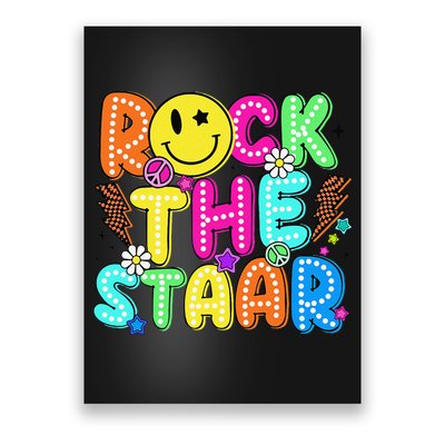 Funny Rock The Test Testing Day Teacher Student Motivational Poster