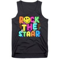 Funny Rock The Test Testing Day Teacher Student Motivational Tank Top