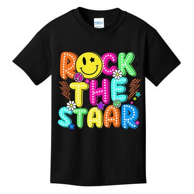 Funny Rock The Test Testing Day Teacher Student Motivational Kids T-Shirt