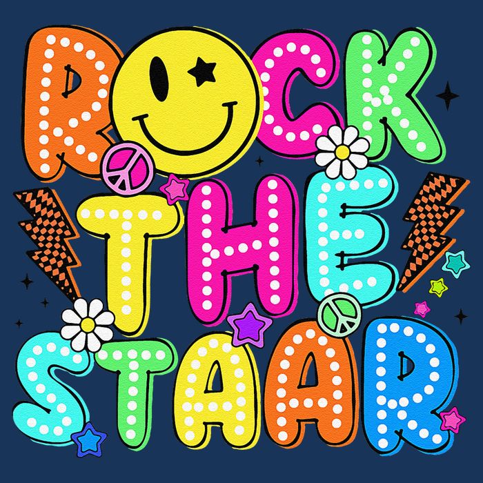 Funny Rock The Test Testing Day Teacher Student Motivational Infant Baby Jersey Bodysuit